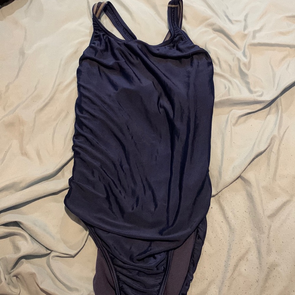 Navy blue speedo